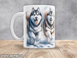 Hrnek - 0206 - Sibiřský husky